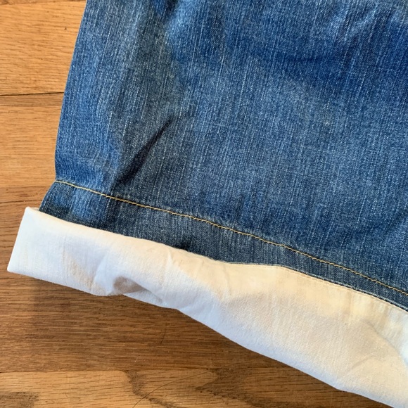 RACHEL COMEY IROLO DENIM PAPER BAG SHORTS - Picture 10 of 11